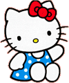 Ausmalbilder von Hello Kitty